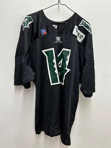 VTG 90s Timmy Chang Hawaii Rainbow Warriors Football Jersey #14 Adult 3XL - Picture 1 of 11