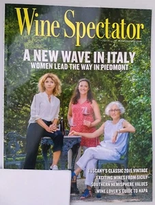 Wine Spectator Magazine October 31 2018 Women Lead The Way Piedmont Italy - Picture 1 of 1
