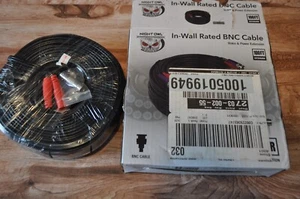 Night Owl  100' In-Wall Rated Video and Power Extension Cable in Black - Picture 1 of 1