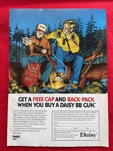 Vintage 1982 Print Ad Daisy Air Rifle Models 95, 840, 1938 Hat Offer Ad - Picture 1 of 7