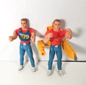 Vintage 1993 Last Action Hero Figure Lot MPD Packing Heat Lot of (2) Jack Slater - Picture 1 of 2