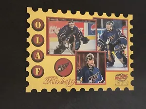 1997-98 PACIFIC REVOLUTION OLAF KOLZIG #20 GOLD RETURN TO SENDER - Picture 1 of 2