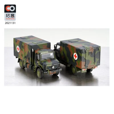 X CAR TOY 1/64 Unimog Field Rescue Vehicle alloy cartoy Finished Product #131 - Image 1 of 4