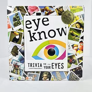 Eye Know Trivia For Your Eyes Family Board Game Mensa Select Version Cardinal - Picture 1 of 24