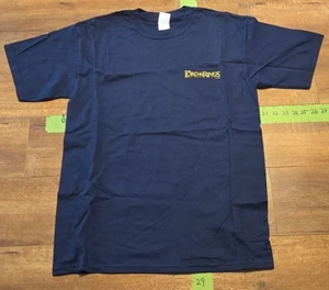 Lord Of The Rings The Return Of The Kings Promo T-shirt Size Medium Navy NWOT - Picture 1 of 5