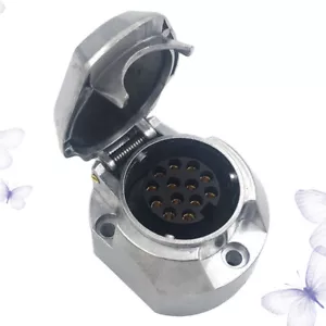 1PC European Style Car 7-hole Plug Professional Trailer Adapter Trailer Power - Picture 1 of 11