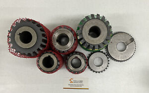Lot of (7) Gear Cutting / Hobs - Actual Item Pictured   (OV109)