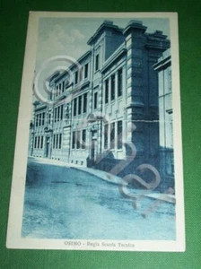 Cartolina Osimo - Regia Scuola Tecnica 1925 - Foto 1 di 1