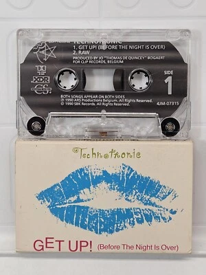TECHNOTRONIC - GET UP (BEFORE THE NIGHT IS OVER) (Cassette Single, 1990, SBK) - Image 1 of 2