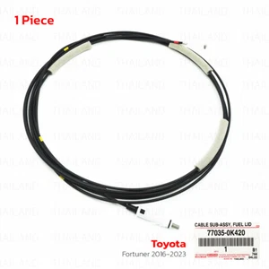 Se adapta a Toyota Fortuner 2016 - '23 770350K420 cable subasilo control de bloqueo tapa de combustible - Imagen 1 de 9