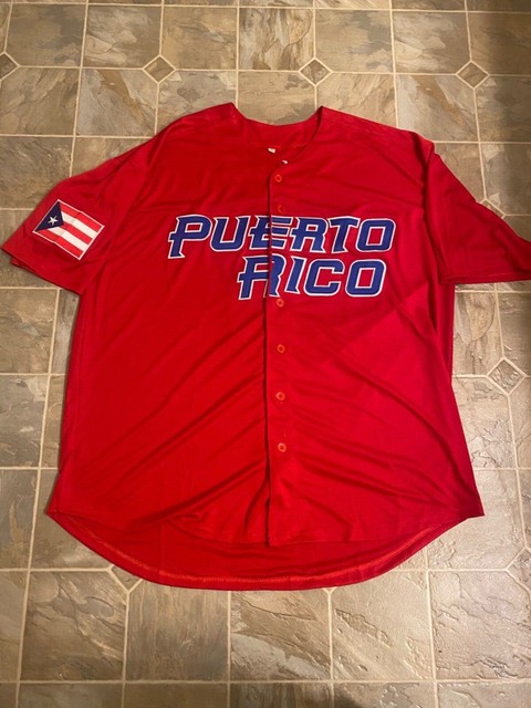 Puerto Rico Baseball White 2023 World Baseball Classic Replica Jersey -  Lelemoon