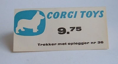 1960's Olandese Corgi Giocattoli Negozio Display,No. 36 Per Trattore E - Superbo - Immagine 1 di 4