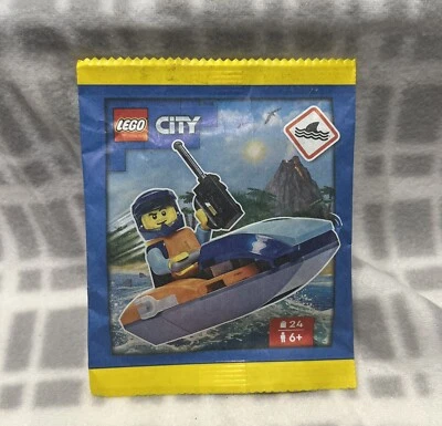 LEGO City 952309 Ocean Explorer & Jet Ski Minifigure New Unopened Bag - Image 1 of 2