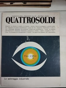 1970 02 Quattrosoldi Febrero 1970 Año X N.2 Missiroli Gentil Magnani - Imagen 1 de 2