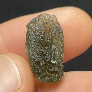 Natural Moldavite from Czech Republic 2.22g Green Tektite, Meteorite Impact - Picture 1 of 5