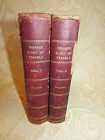 2 Antique Books Private Diary Of Travels, Personal Services & Public Events-1861