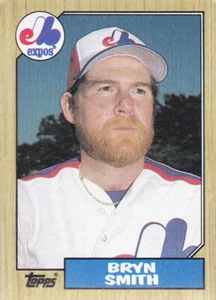 1987 TOPPS..BRYN SMITH..CARD # 505..EXPOS..FREE COMBINED SHIPPING - Bild 1 von 1