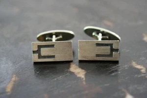 Vtg N. E. FROM 925 Sterling Silver Niels Erik From Denmark Cufflinks 14.2g GUC - Picture 1 of 12
