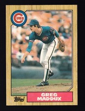 1987 Topps Traded Tiffany Greg Maddux Rookie Card RC #70T HIGH GRADE MINT RARE