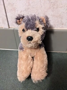 Aurora Mini Flopsie Peluche Cane Yorkshire Terrier Cucciolo Peluche 2017 7,5' - Foto 1 di 7