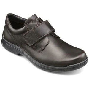 Hotter Mens BROWN Leather SEDGWICK touch fastening Shoe rrp £100 - Picture 1 of 1