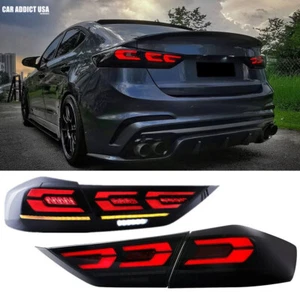 Smoked Taillights for 2016-2018 Hyundai Elantra Driver & passenger Rear Light - Picture 1 of 13