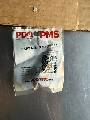 TPMS OEM Sensor Service Kit Snap-in Tire Rubber Valve 930-20011 - Image 1 of 2