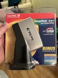 SanDisk Imagemate 6 In 1 Card Reader and Writer Hi Speed USB New - Picture 1 of 4
