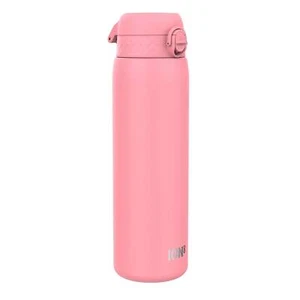 ION8 Leak Proof 1 Litre Thermal Water Bottle, Insulated, Rose Bloom, 1L - Picture 1 of 7