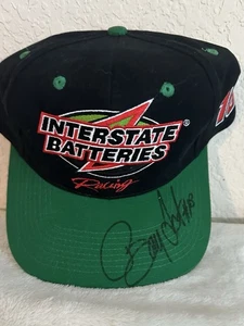 Autographed Nascar Bobby Lebonte  baseball hat NEW - Picture 1 of 5