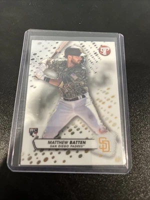 2023 Topps Pristine - Matthew Batten #225 (RC) - Image 1 of 2