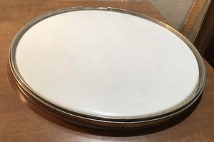 Vintage 10 7/8" Banjo vernickelt Messing Spannreifen mit Kopfteilen Projekt Gitarrenbauer - Bild 1 von 12