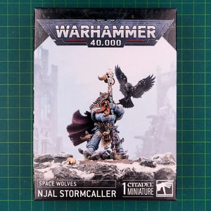 Space Wolves Njal Stormcaller 53-35 Warhammer 40.000 Games Workshop - Picture 1 of 2