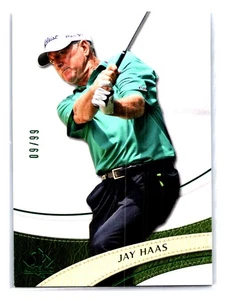 Jay Haas 2014 SP Authentic /99 Green #46 - Picture 1 of 2