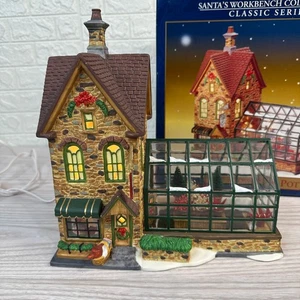 Santa's Workbench Collection The Flowering Pot Classic Series Xmas Village 2001 - Bild 1 von 11