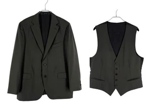 SUITSUPPLY Sienna Wool Formal Blazer Waistcoat Suit EU:58; UK/US:48R - Picture 1 of 16