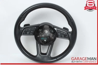 Volante 17-20 Audi A5 A4 S3 S4 con palancas de cambio negro 8W0419091CL OEM Foto 1 de 4