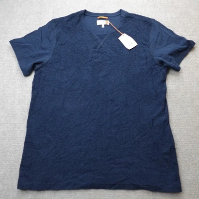 Jack Spade Shirt XL Blue Navy Terry Atkins Textured NEW - Image 1 of 4