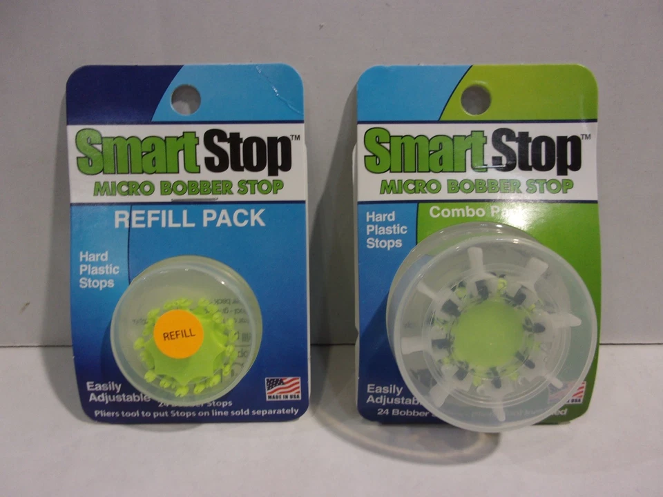 Smart Stop Micro Bobber Stops soporte, recarga y paquetes combinados Nuevo en paquete Foto 1 de 1