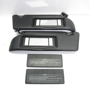 1992-1999 Mercedes W140 S500 400SEL Sun Visor Driver Passenger Black OEM - Bild 1 von 7