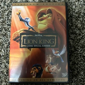 The Lion King (DVD, 2003, 2-Disc Set, Platinum Edition) - Picture 1 of 3
