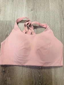 Lululemon Sport BH Pink 40D Support Yoga und Training - Bild 1 von 4