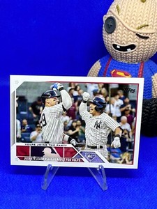 2023 Topps Update Volpe Joins The Party with Aaron Judge