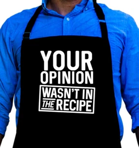 Your Opinion Apron Gift for Husband, Dad, or Grandpa by ApronMen - Picture 1 of 3