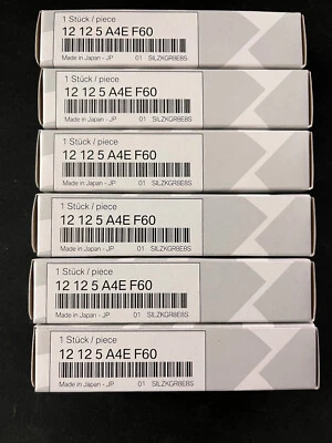 6x Genuine BMW S58 Spark Plug 12125A4EF60 M3 M4 X3M X4M - Image 1 of 3