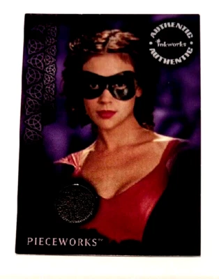 CHARMED: The Power of Three,  PIECEWORKS Card# PW-5 Phoebe/Alyssa Milano BLACK - Image 1 of 4