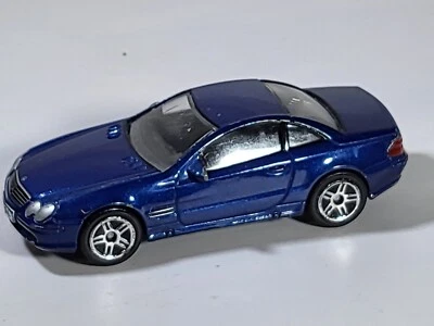 Brinquedo Realtoy Real - Mercedes Benz SL Coupe SL65 -Metálico Dk azul fundido - 1:59 - Imagem 1 de 4