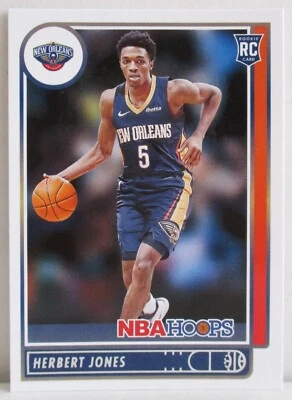 Herbert Jones 2021-22 Panini NBA Hoops RC Rookie Card #243 New Orleans Pelicans - Image 1 of 2