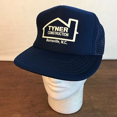 Gorra Tyner Construction Burnsville NC para hombre azul poliéster Snapback (CH9) Foto 1 de 4