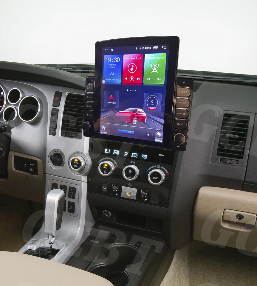 For Toyota Sequoia 2008-2018 Apple Carplay Car Radio GPS Navi FM Android 13 32G - Image 1 of 4